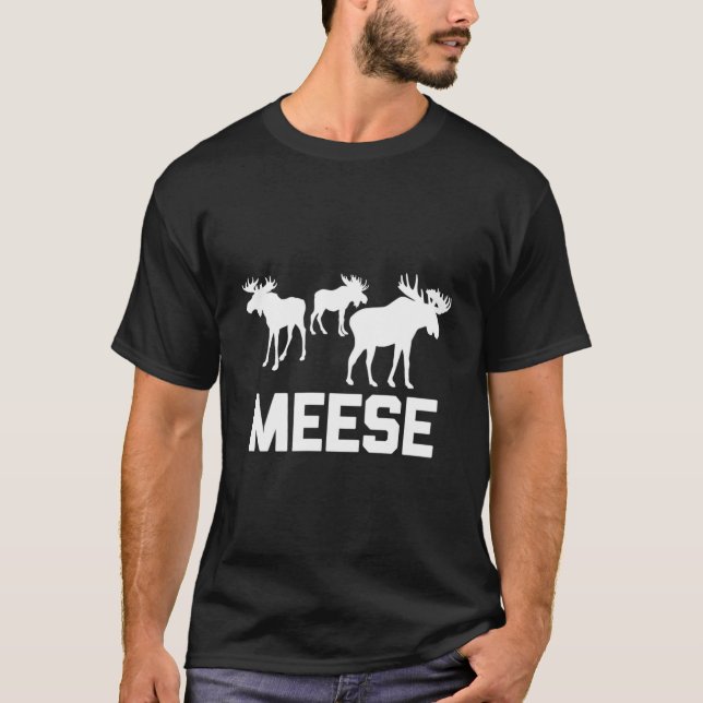Camiseta Meese T-Shirt Gracioso diciendo sarcástico Guay De (Anverso)