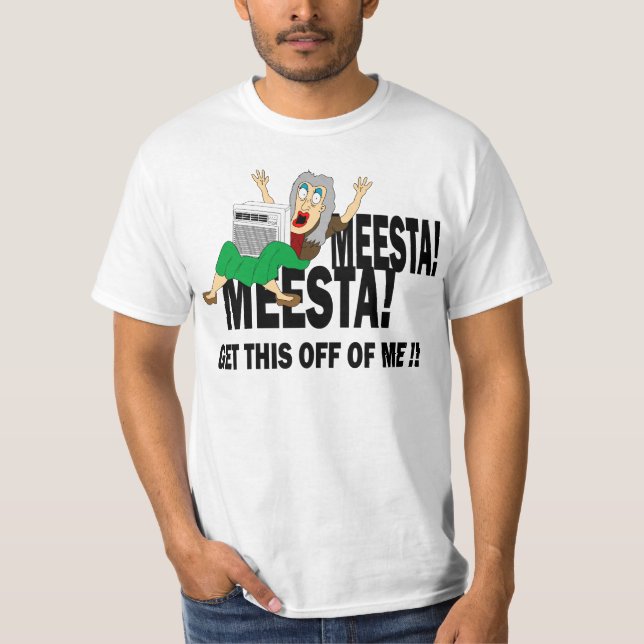 CAMISETA ¡MEESTA MEESTA! (Anverso)