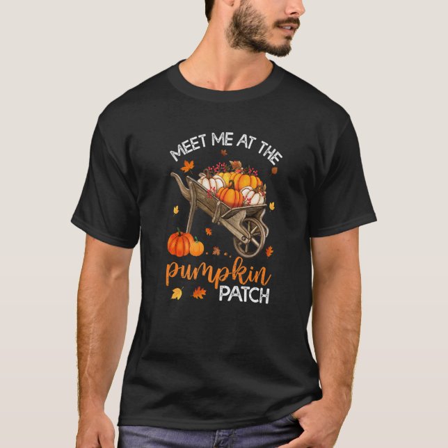 Camiseta Meet Me At The Pumpkin Patch (Anverso)