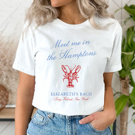 Camiseta Meet Me in The Hamptons Bachelorette
