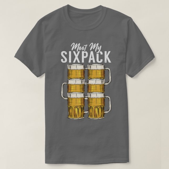 Camiseta Meet my Sipack Beer Drinker  (Diseño del anverso)