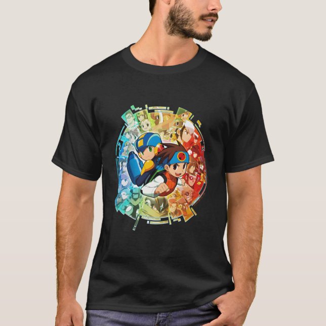 Camiseta Mega Battle Network Legacy Collection (Anverso)