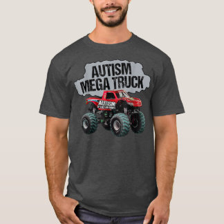 Camiseta Mega camioneta camioneta con autismo Mega Camión18