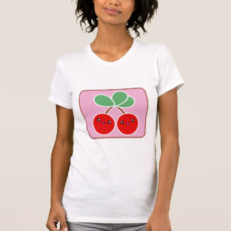 Camiseta mega de las cerezas de Kawaii