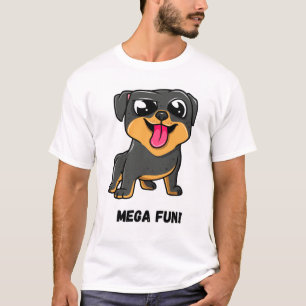 Camiseta ¡Mega Diversión! Perro gracioso