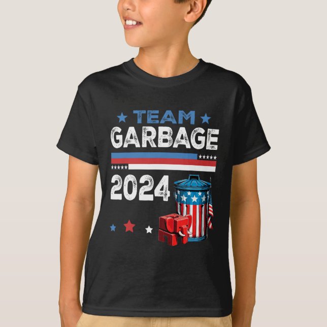 Camiseta Mega Garge Orgulloso partidario de Trump (Anverso)