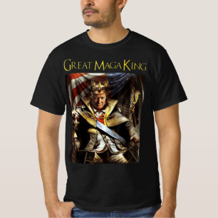Camiseta Mega King USA Bandera Orgullosa Ultra Maga Trump