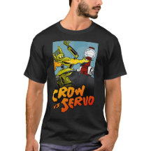 Mega-Monster Showdown: CROW vs SERVO T-Shirt