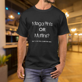 Camiseta Mega pinta divertida o muffins