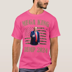 Camiseta mega rey, mega rey Trump 2024 