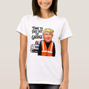 Camiseta Mega Trump Camión De Garganta Tiempo Para Sacar La