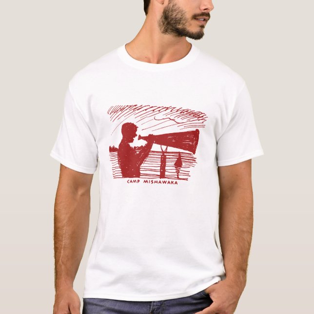 Camiseta Megáfono de Mishawaka del campo (Anverso)