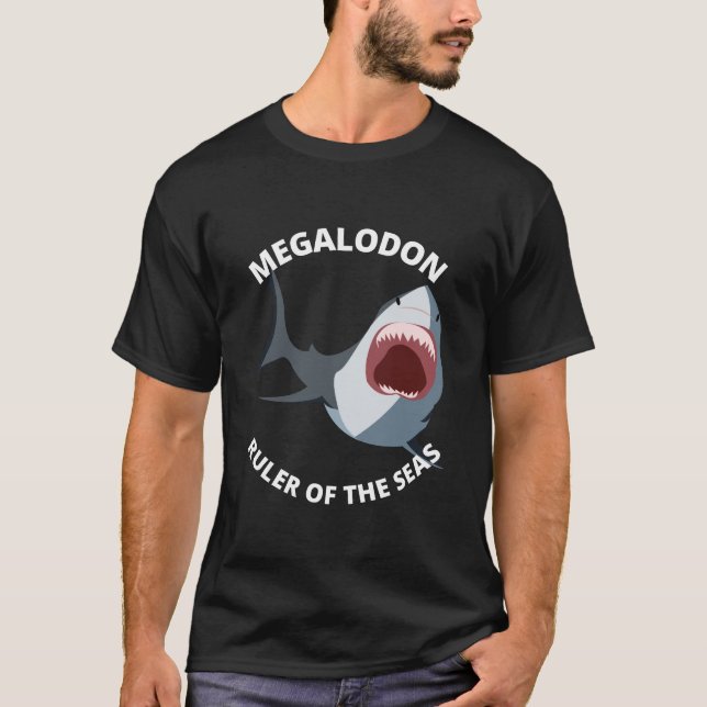Camiseta Megalodon (Anverso)
