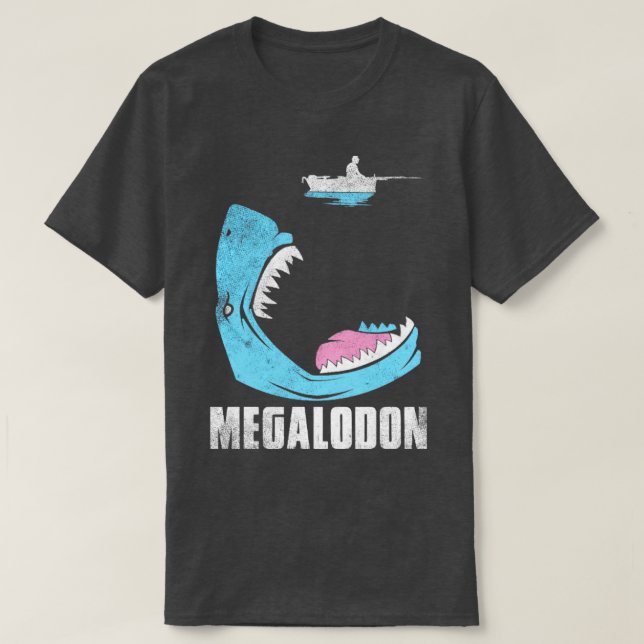 Camiseta Megalodon (Diseño del anverso)