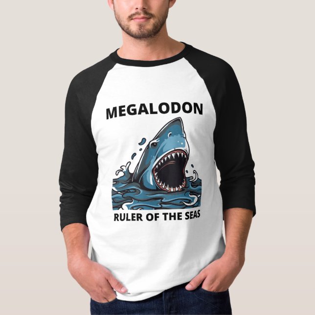Camiseta Megalodon (Anverso)