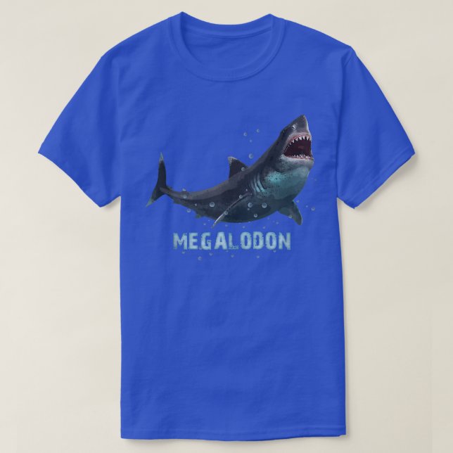 Camiseta Megalodon Giant Shark (Diseño del anverso)