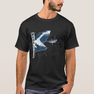 Camiseta Megalodon Gran Gigante Tiburón Blanco El Amor De L