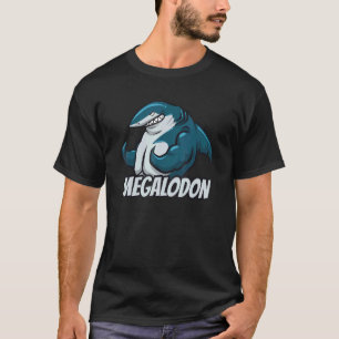 Camiseta Megalodon Retro Gigante Tiburón más grande Océano