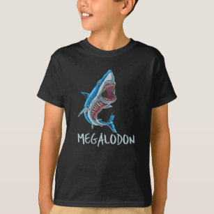 Camiseta Megalodon Shark - Creatura oceánica prehistórica