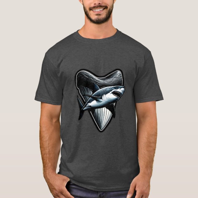 Camiseta Megalodon Tooth (Anverso)
