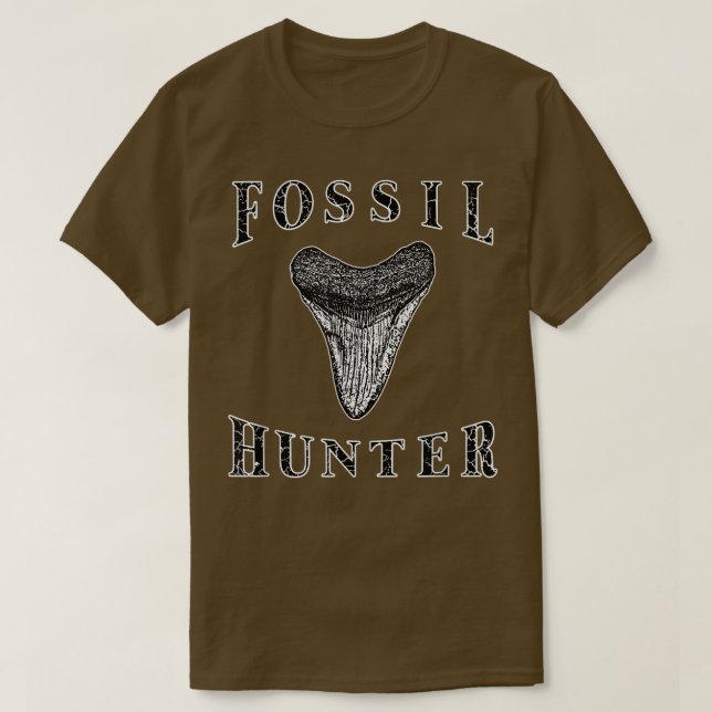 Camiseta Megalodon Tooth Sharks Tooth Fossil Hunter Paleont (Diseño del anverso)