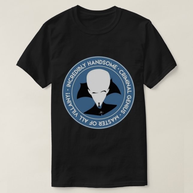 Camiseta Megamind megamind Criminal (Diseño del anverso)