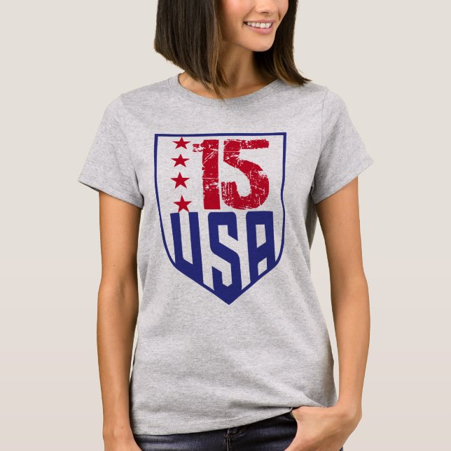 Camiseta Megan Rapinoe T-Shirt , USWNT Player, Personalizad (Anverso)