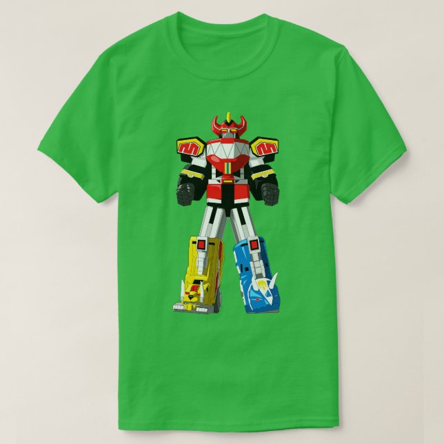 CAMISETA MEGAZORD CLÁSICA (Diseño del anverso)
