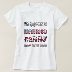 Camiseta Meghan Markle Prince Harry Royal Boda 19 de mayo