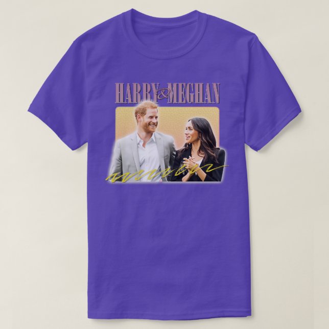 Camiseta Meghan retro estético (Diseño del anverso)