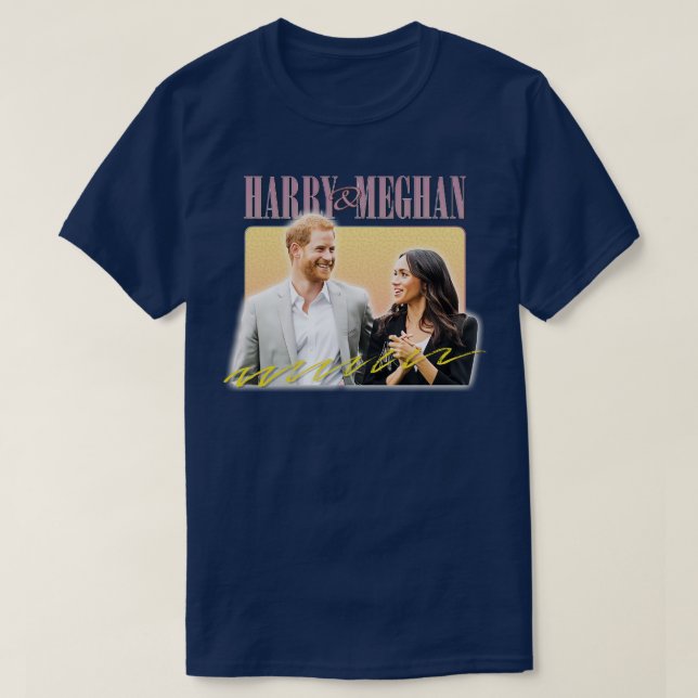 Camiseta Meghan retro estético (Diseño del anverso)