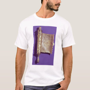 Camiseta Megillah en un caso de plata, Viena, c.1715