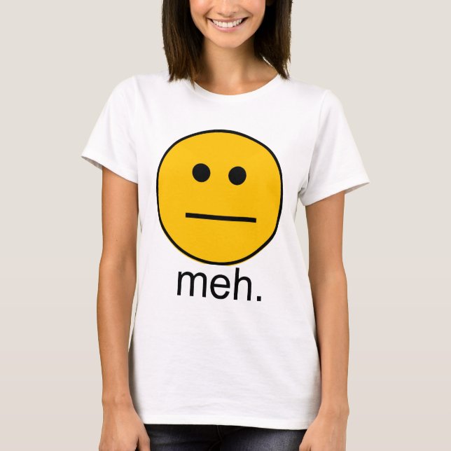 Camiseta meh (Anverso)