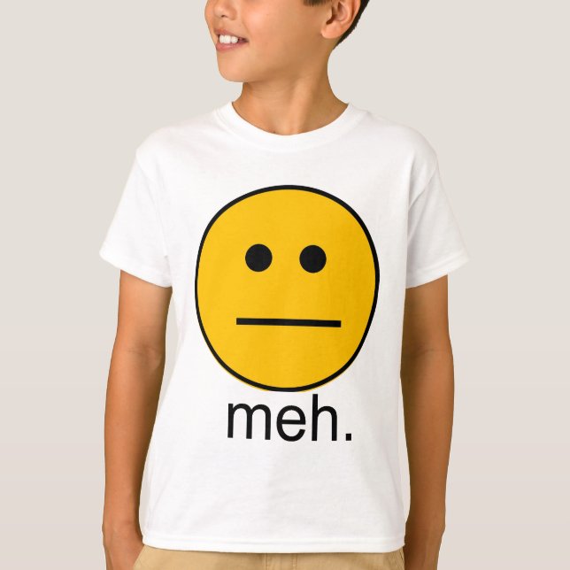 Camiseta meh (Anverso)
