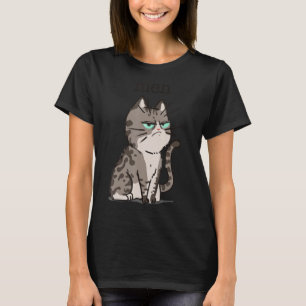 Camiseta Meh Cat Feline Kitten Adorable Kitty