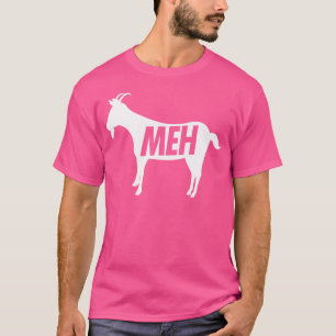 Camiseta Meh Goa para los amantes de la cabra y