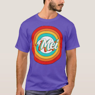 Camiseta Mei Name Shirt Vintage Mei Circle