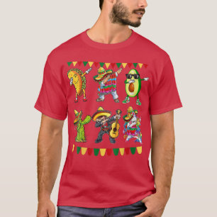 Camiseta Meican Poncho Cinco de Mayo Taco Av