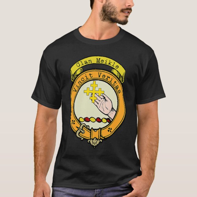 Camiseta Meikle Clan Scottish Crest (Anverso)