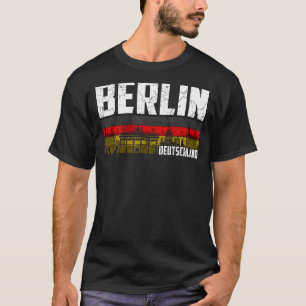 Camiseta Mein Berlin Skyline Alemania Home City Souvenir