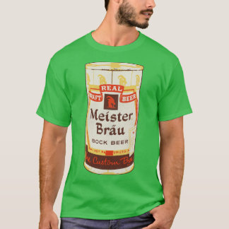 Camiseta Meister Brau Beer Retro Defuntó Breweriana