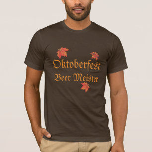 Camiseta Meister de cerveza Oktoberfest para hombres