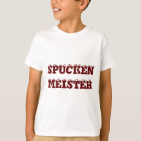 Meister de Spucken, campeón de escupir en alemán