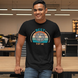 Camiseta Mejor 1CA - Asistente de cámara retro