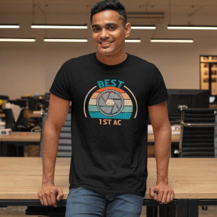 Camiseta Mejor 1CA - Asistente de cámara retro