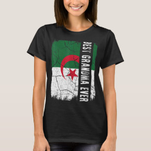 Camiseta Mejor abuela argelina que nunca Argelia Bandera Mo
