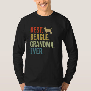 Camiseta Mejor Abuela Beagle Que Nunca Es Gracioso Perro Be