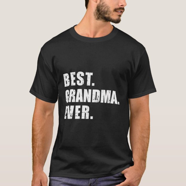 Camiseta Mejor Abuela de la Historia (Anverso)