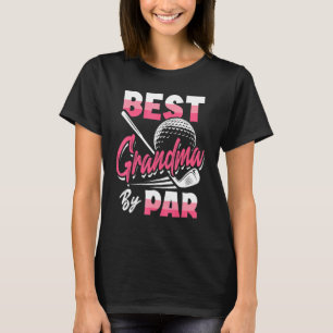 Camiseta Mejor Abuela De Par Golf Player Golfing Golfer