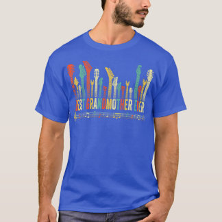 Camiseta Mejor Abuela Guitarista Guitarista De Guitarra